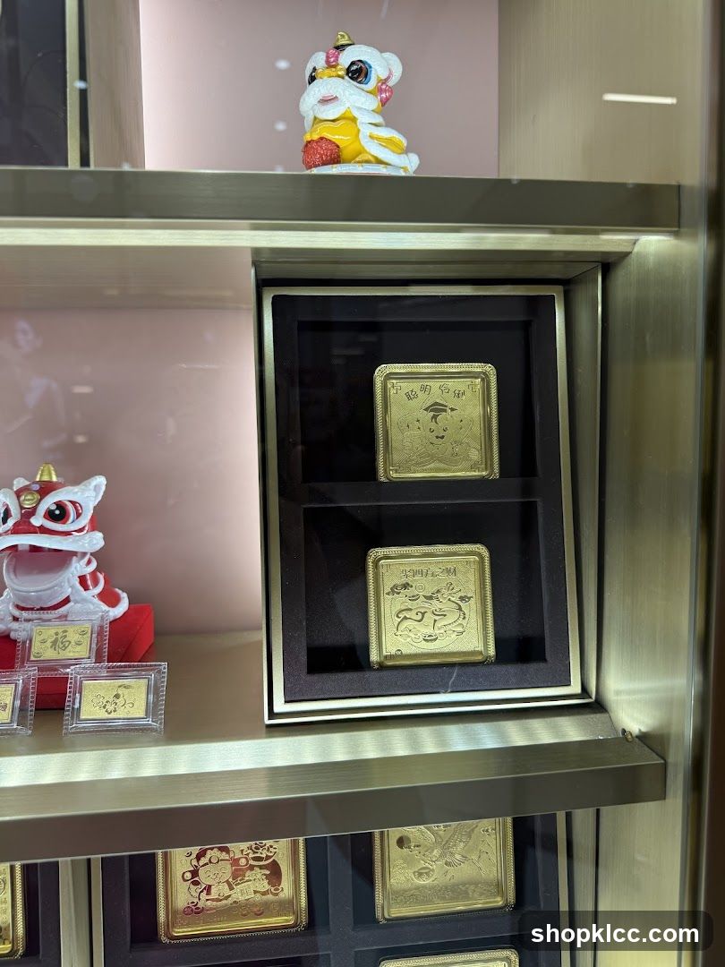 Gold Ingots and Figurines