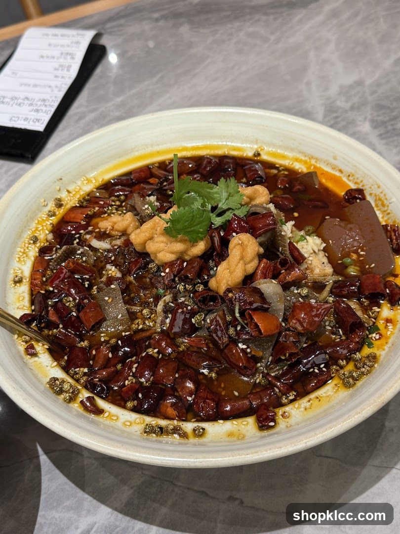 Spicy Sichuan Dish