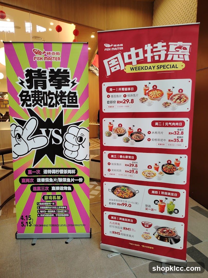 Weekday Special Promotions