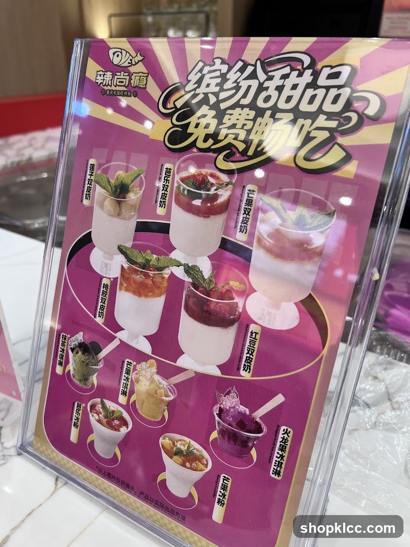 Assorted Desserts