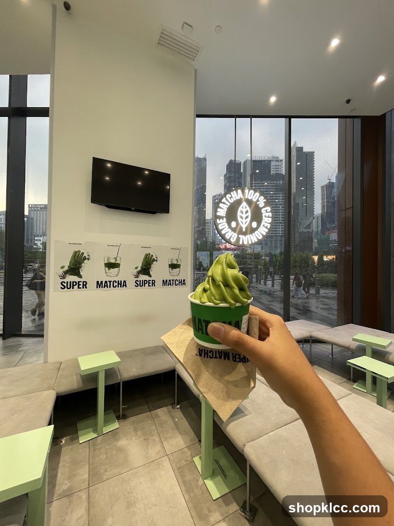 Matcha Soft Serve