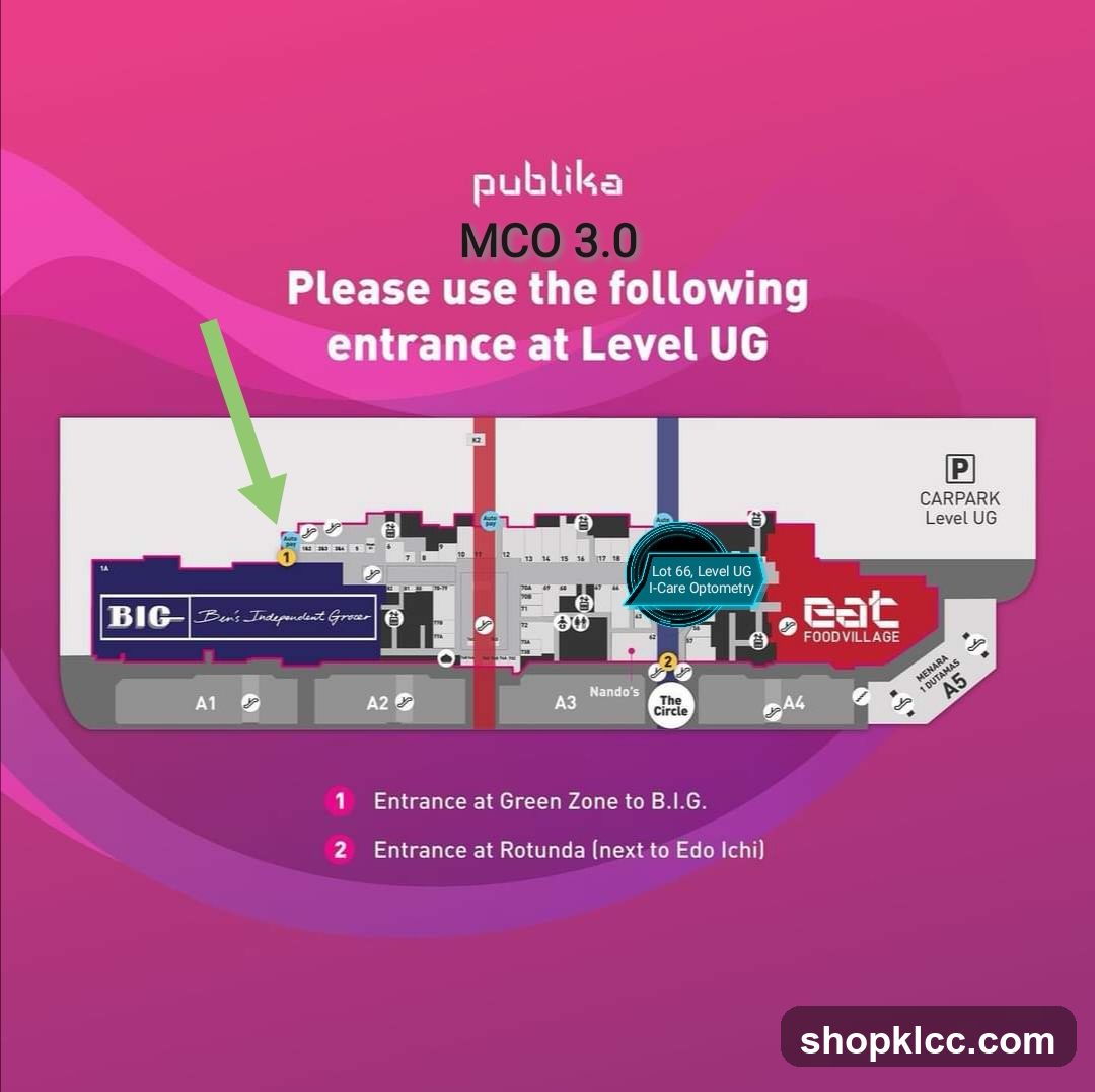 Publika MCO 3.0 Entrance Guide