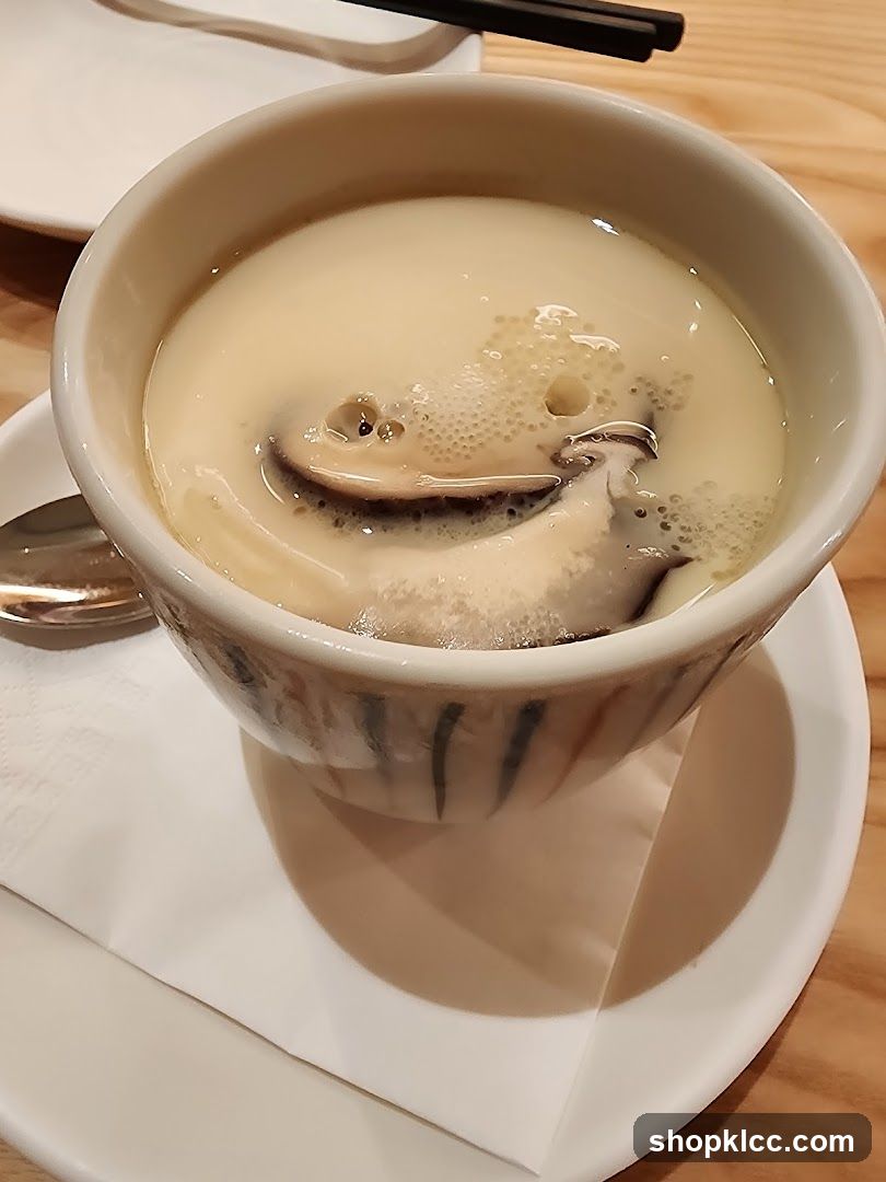 Chawanmushi with Mushroom