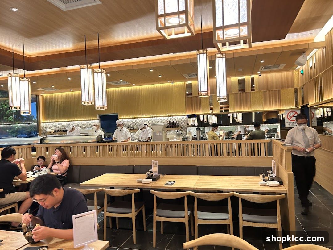 Japanese Restaurant Interior