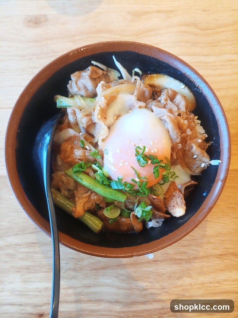Pork and Egg Rice Bowl