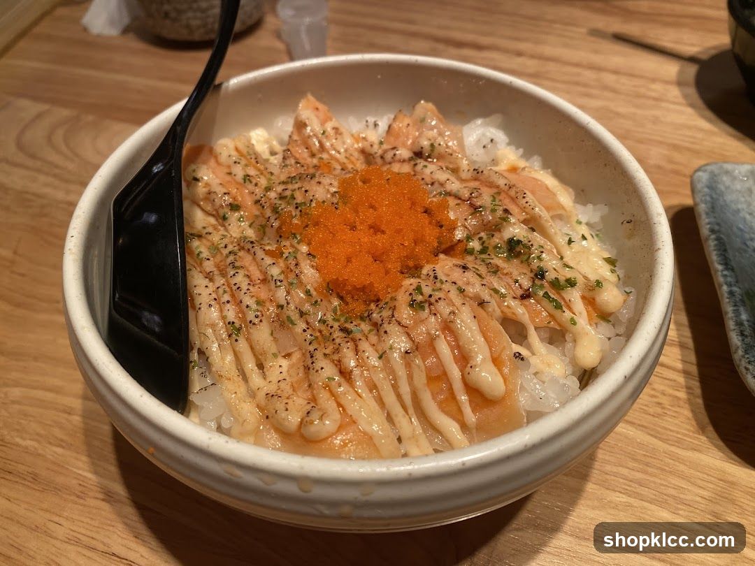 Salmon Donburi