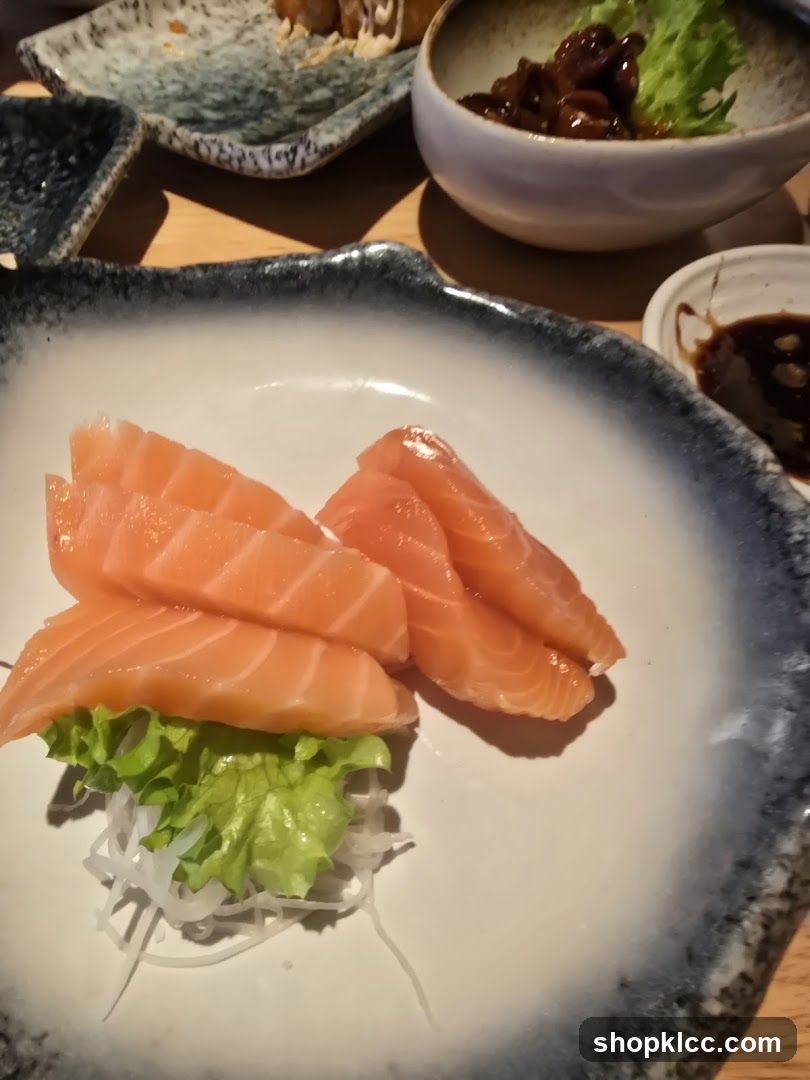 Salmon Sashimi