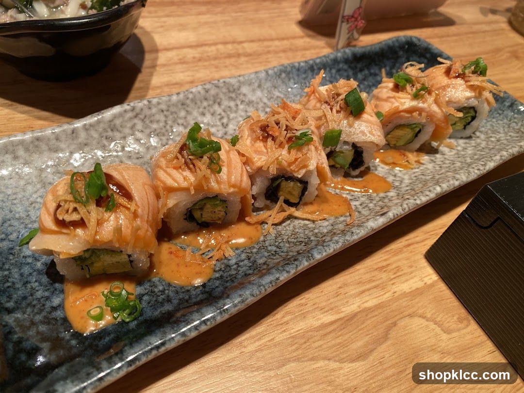 Salmon Sushi Rolls