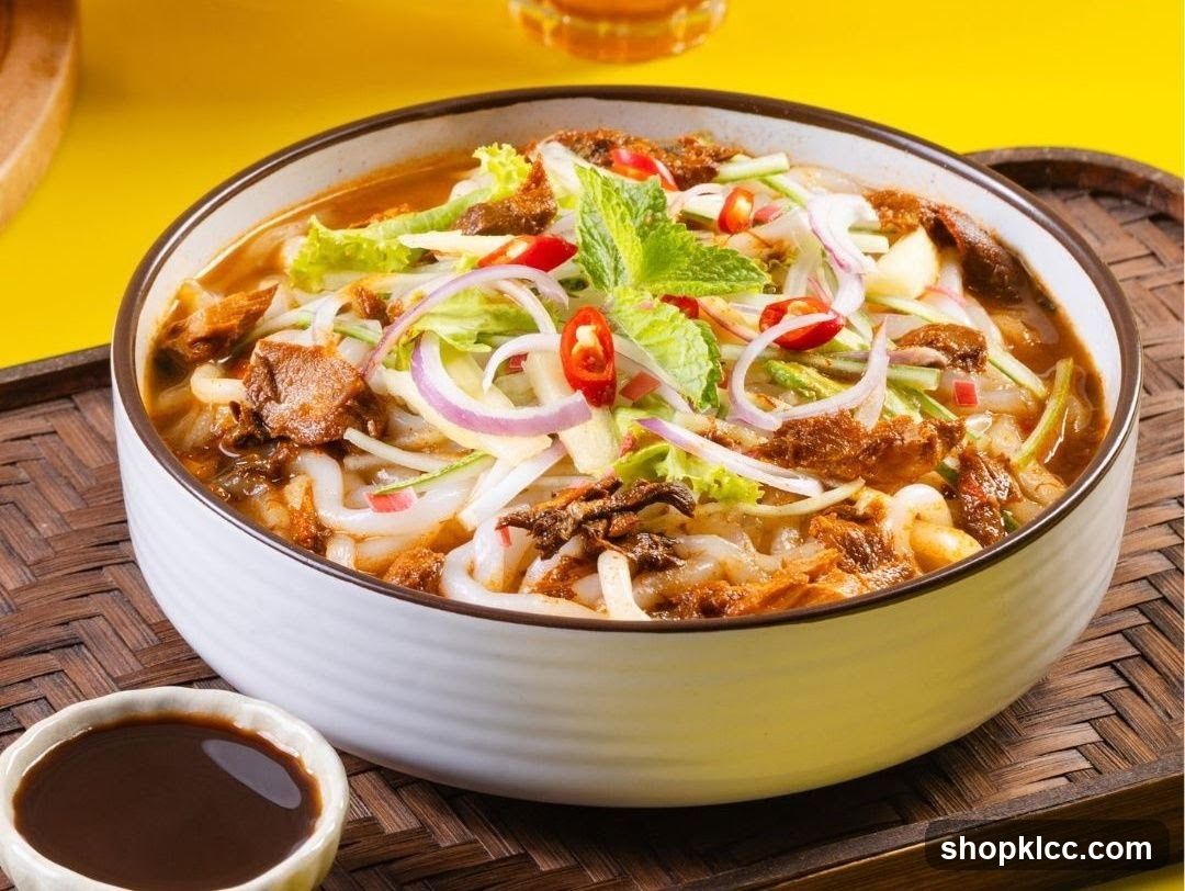 Noodle Soup Dish