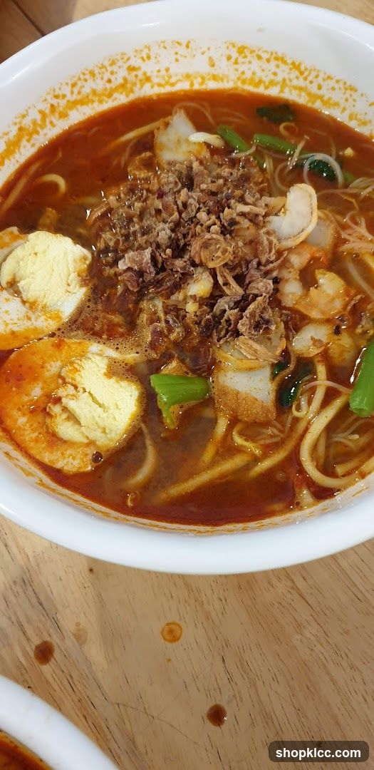 Spicy Noodle Bowl with Toppings
