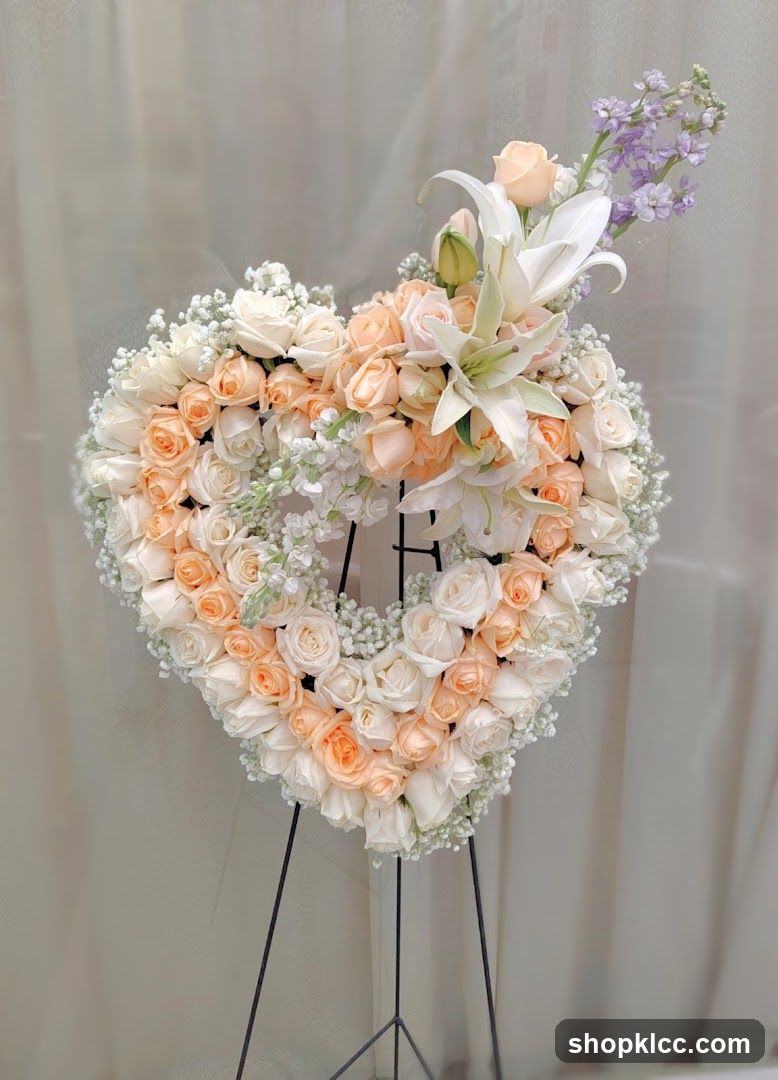 Heart-Shaped Floral Arrangement