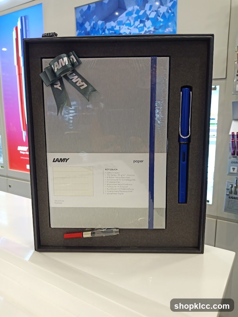 Lamy Notebook and Pen Set