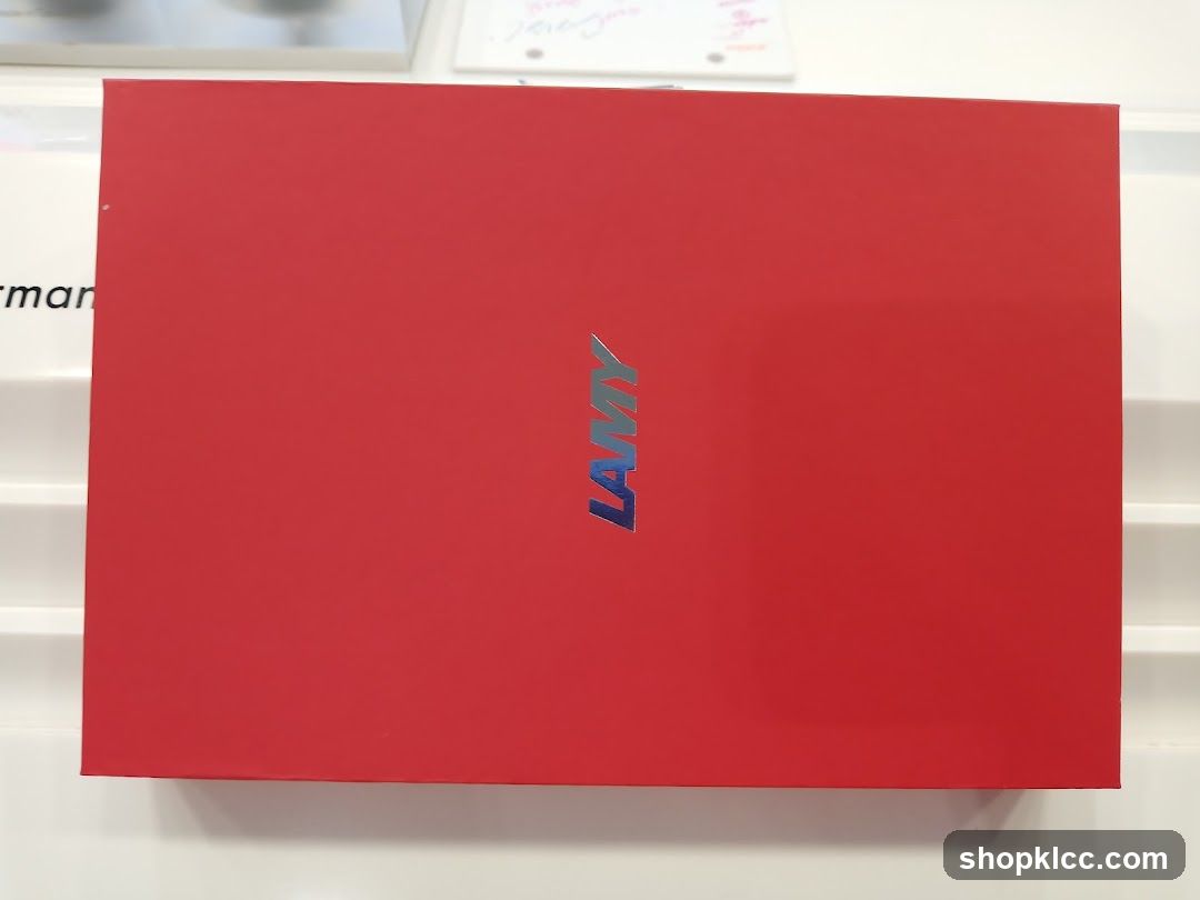 Red Box with Lamy Logo