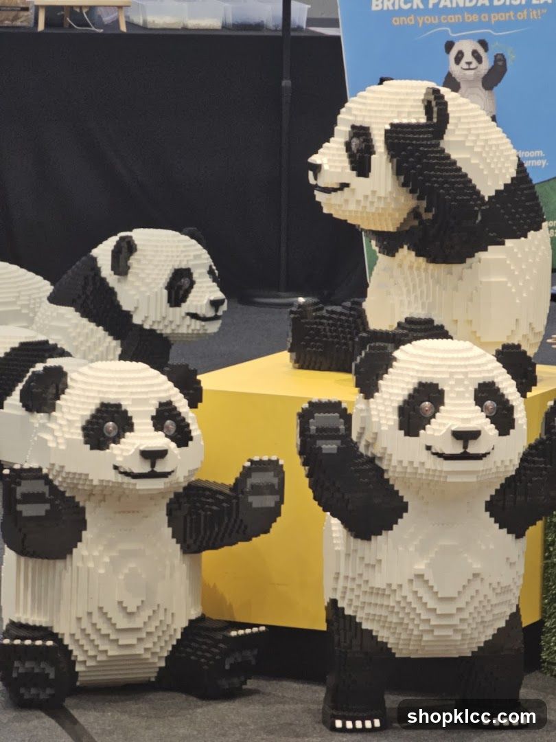 Lego Panda Display