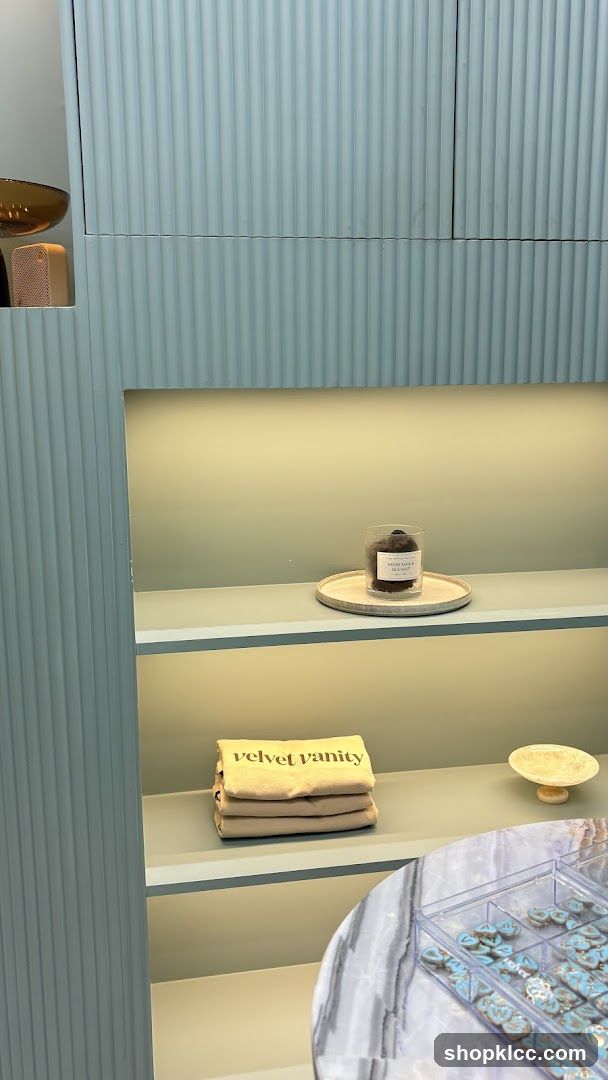 Velvet Vanity Display
