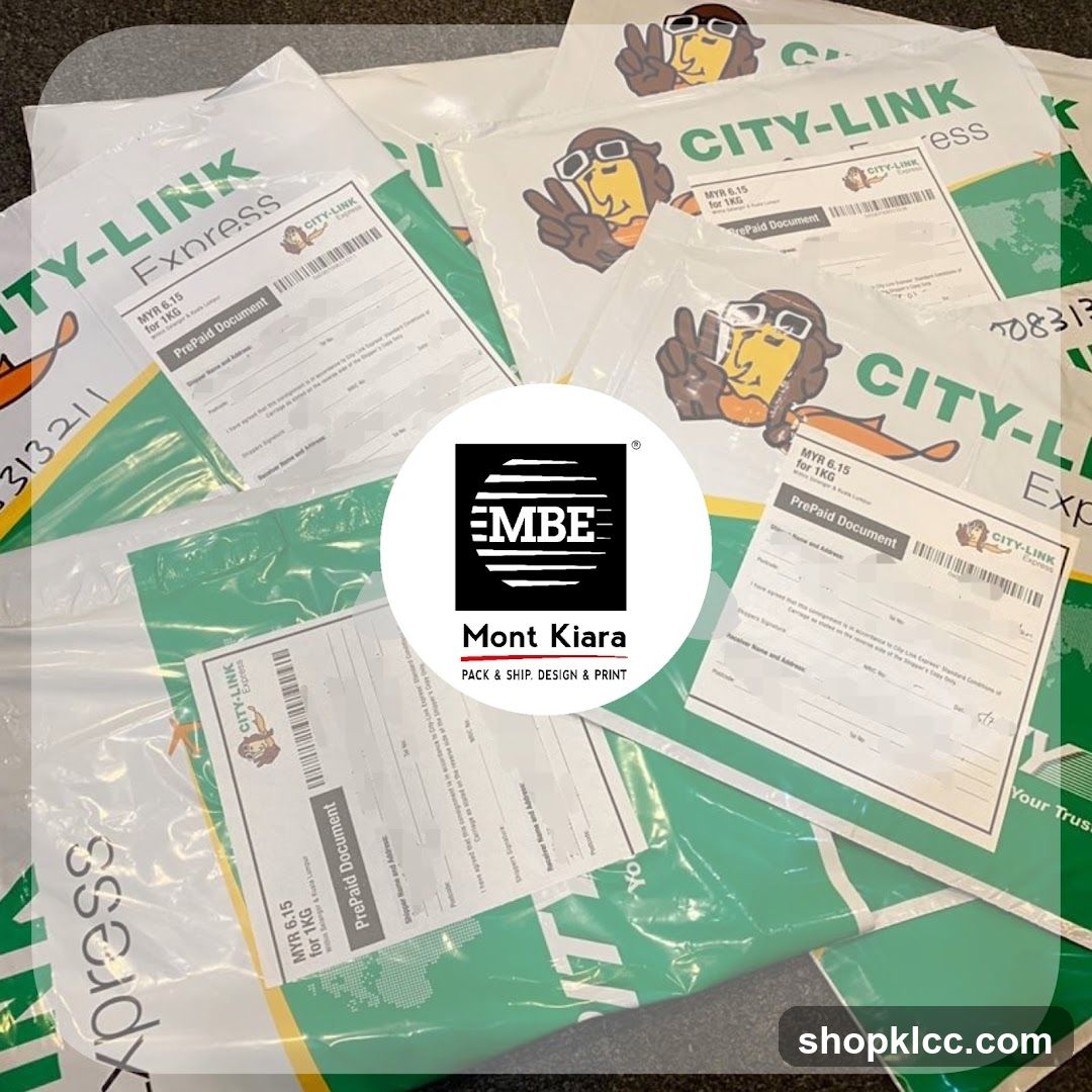 MBE Mont Kiara Pack & Ship Design & Print