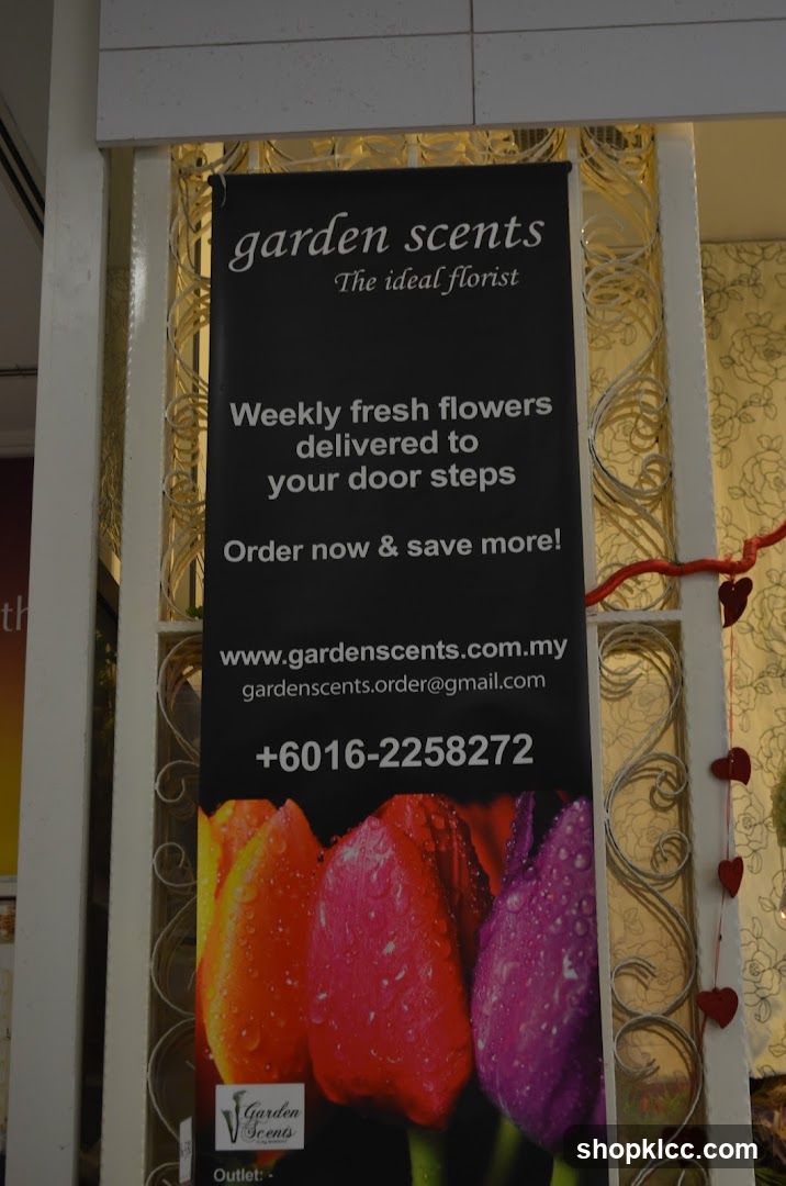 Garden Scents Florist Banner