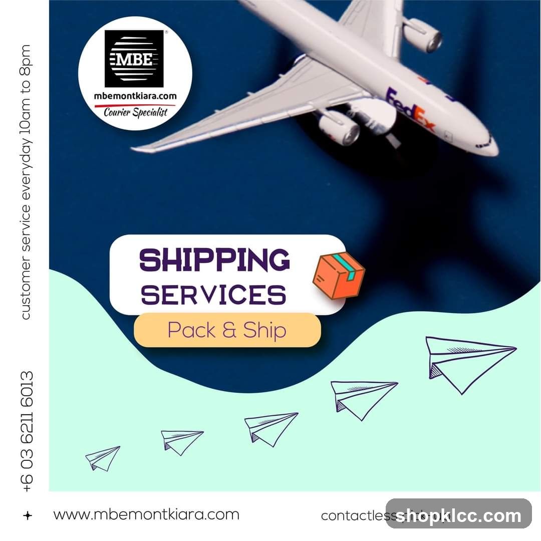 Shipping Services Advertisement