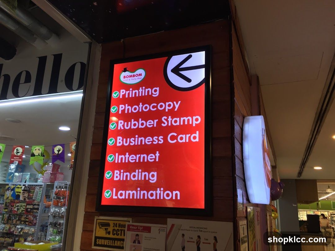 BOMBOM Print & Party Shop Services