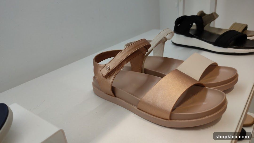Sandals on Display