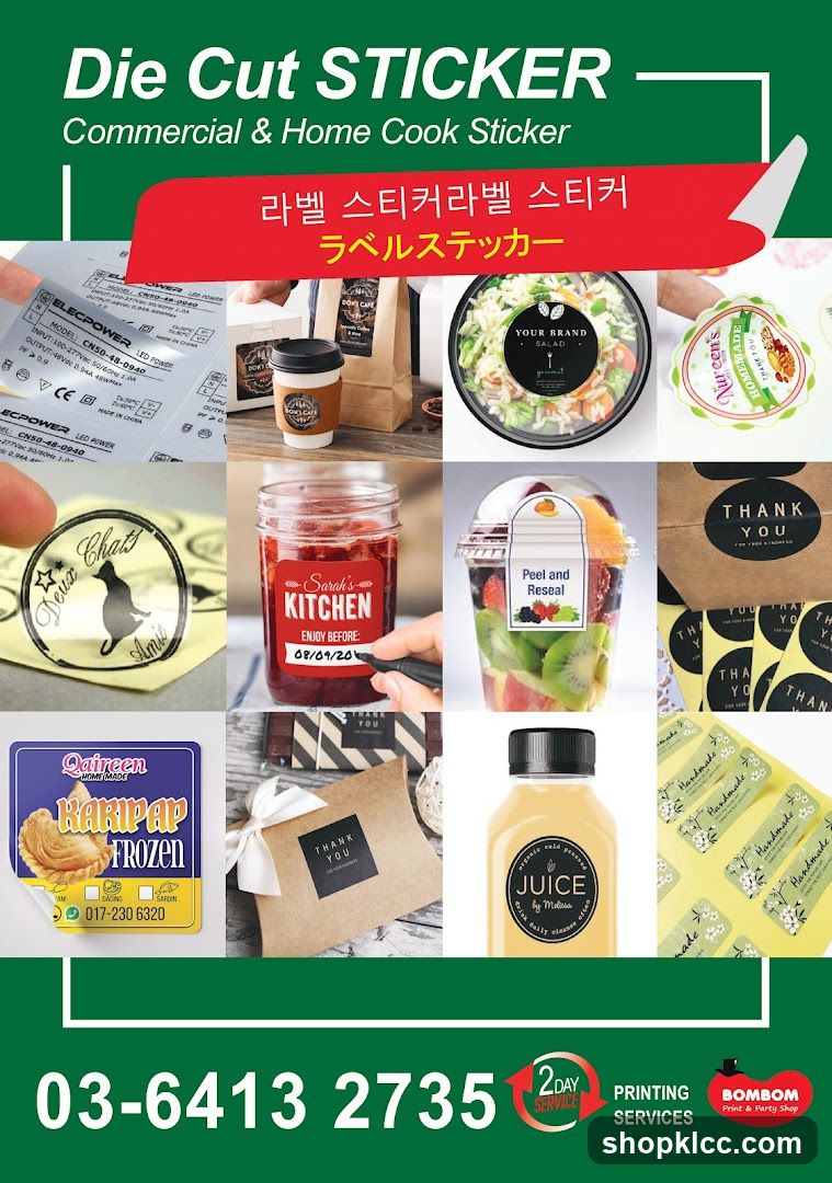 Die Cut Stickers