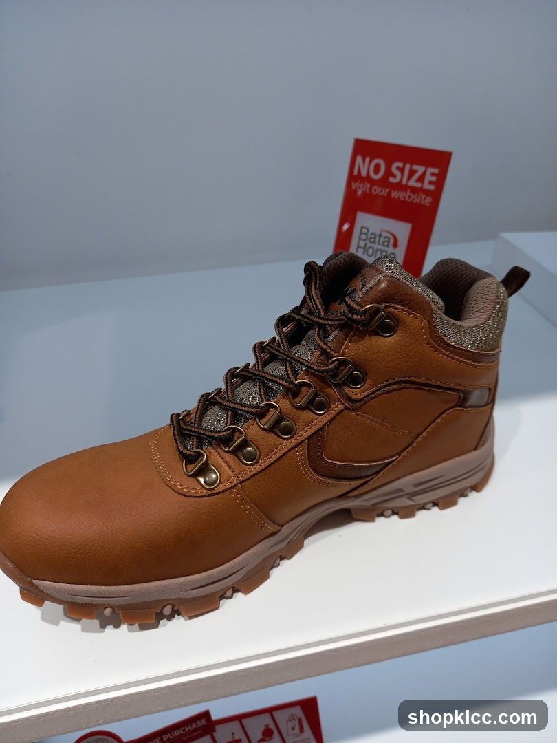Brown Hiking Boot