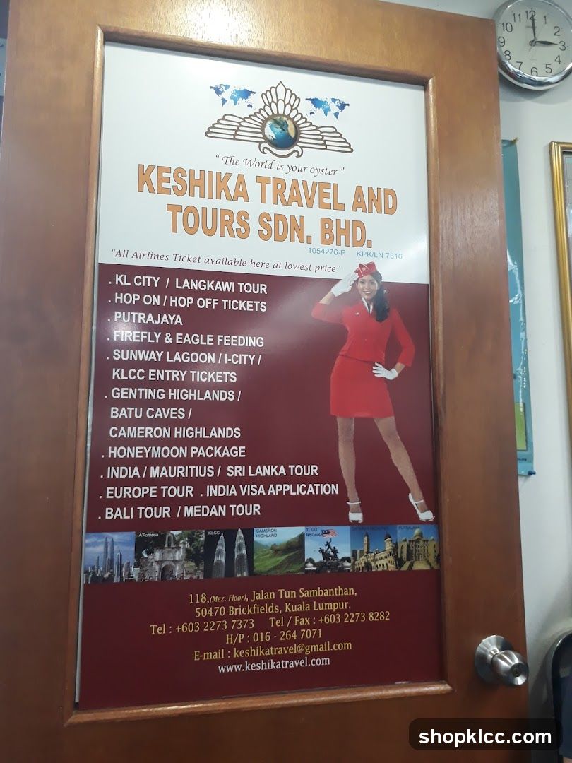 Keshika Travel and Tours Advertisement