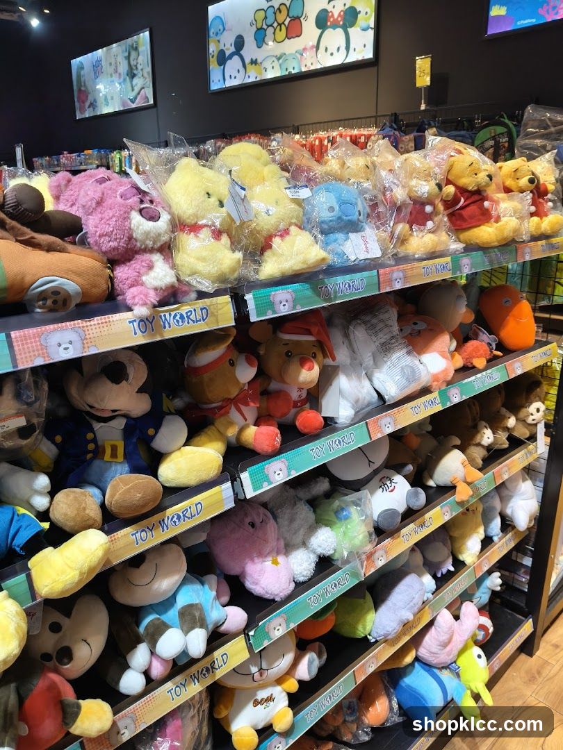 Plush Toys on Shelves