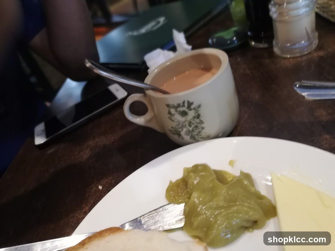 Table Setting with Food and Drink