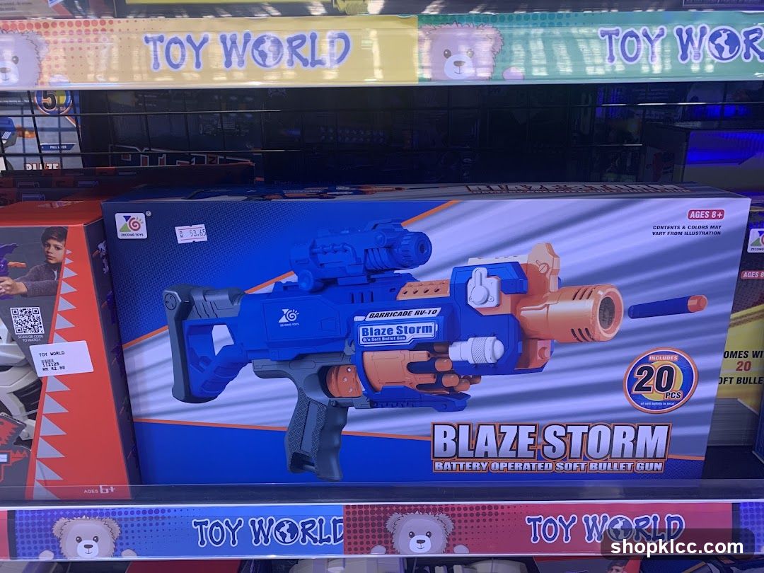 Toy World Blaze Storm Soft Bullet Gun