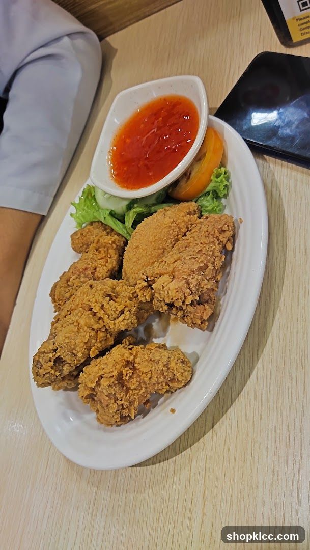 Fried Chicken with Dipping Sauce