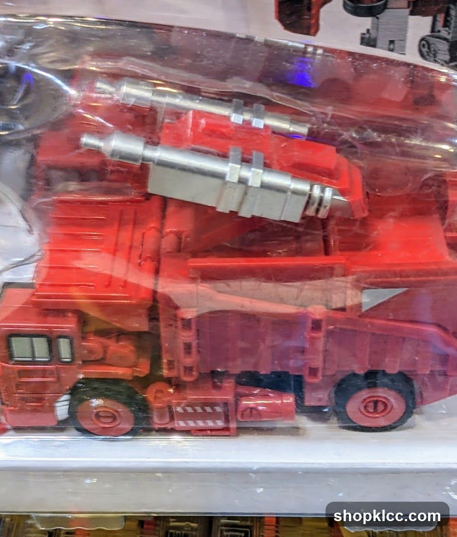 Red toy truck