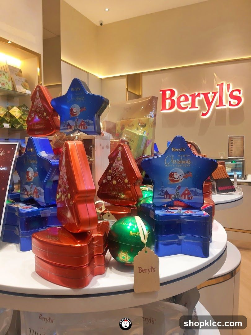 Christmas Themed Chocolate Tins