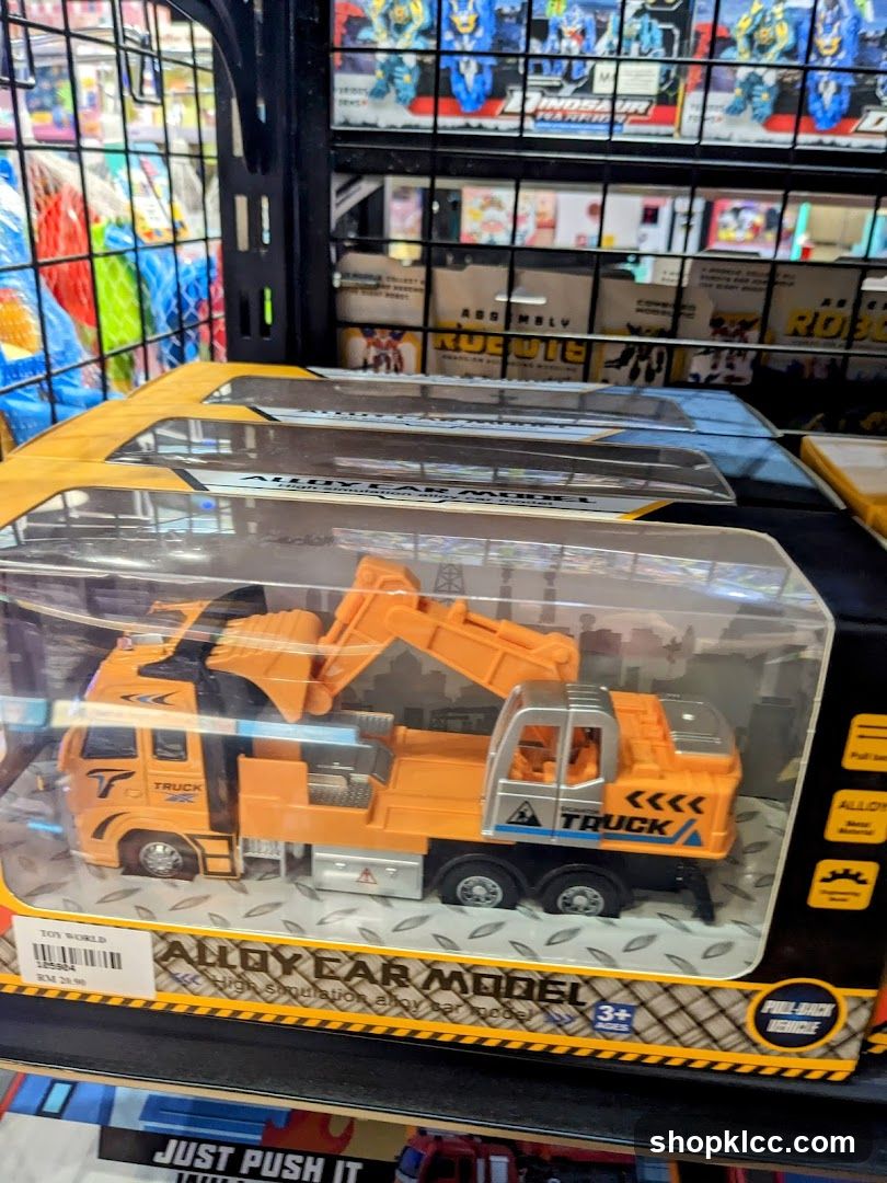 Toy Truck Display