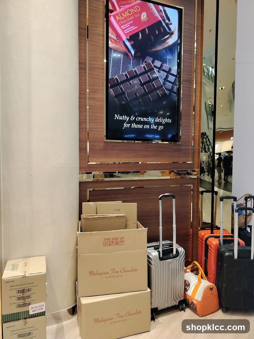 Chocolate Advertisement and Boxes