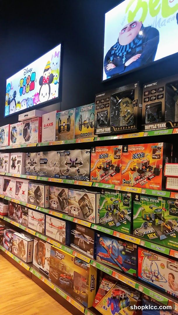 Toy Store Shelves
