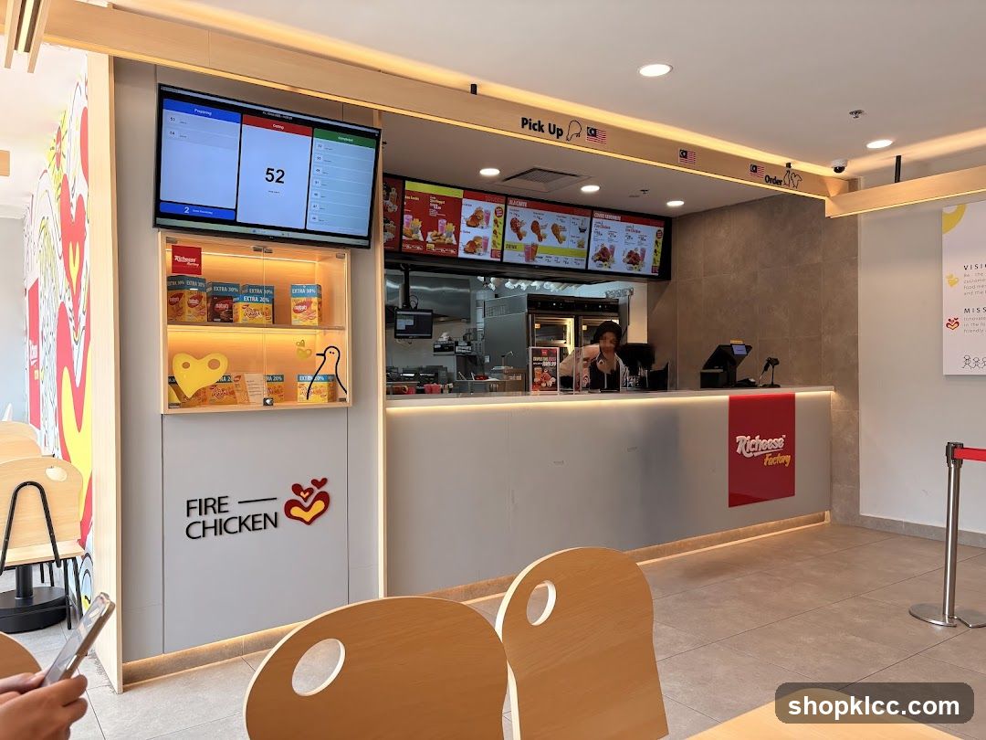 Fast Food Restaurant Counter