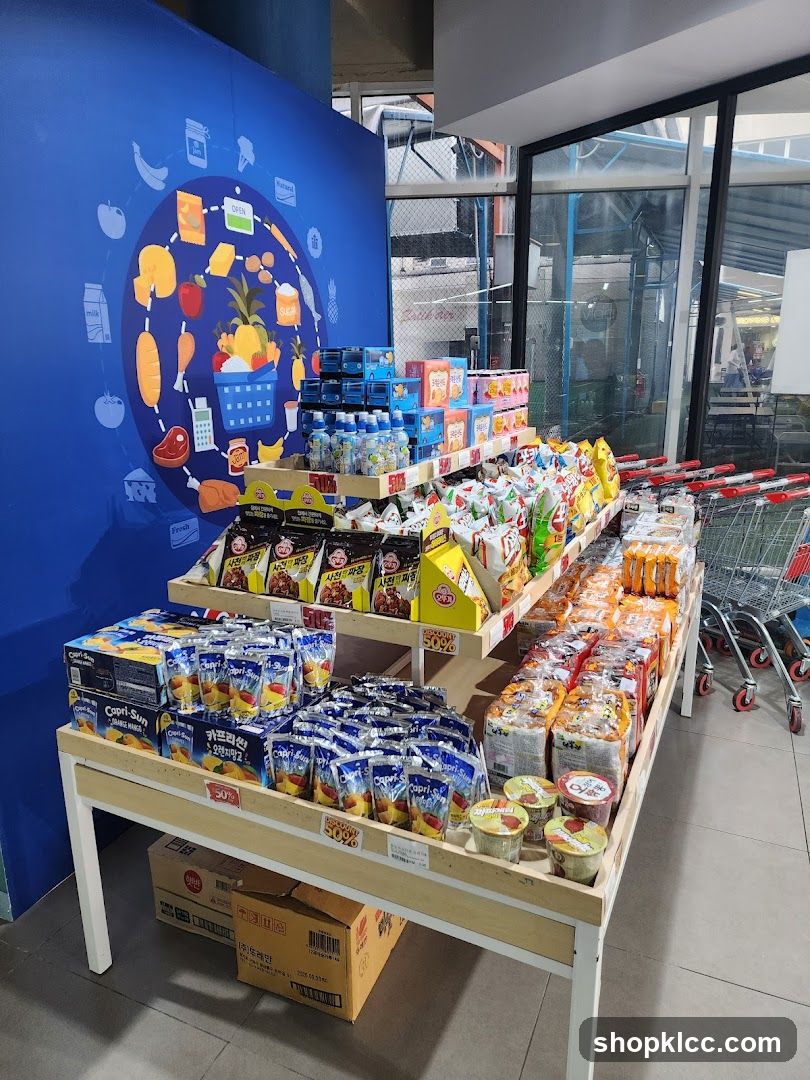 Snack and Drink Display