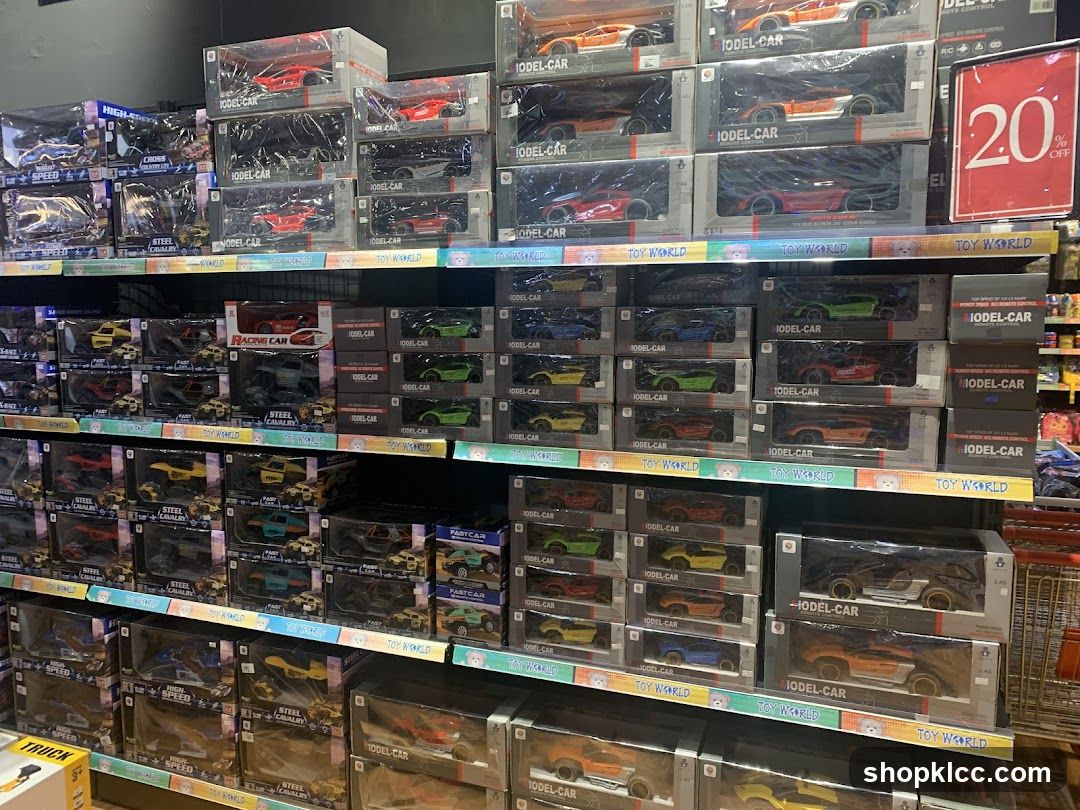 Toy Cars Display
