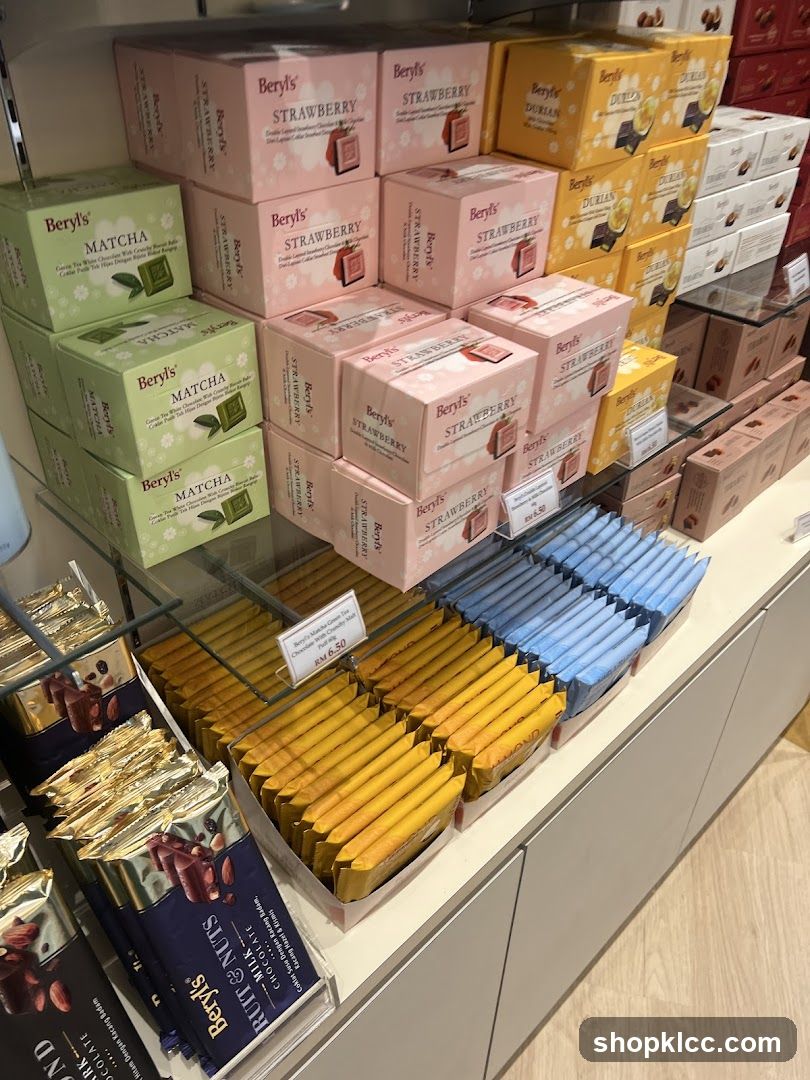 Beryl's Chocolates Display