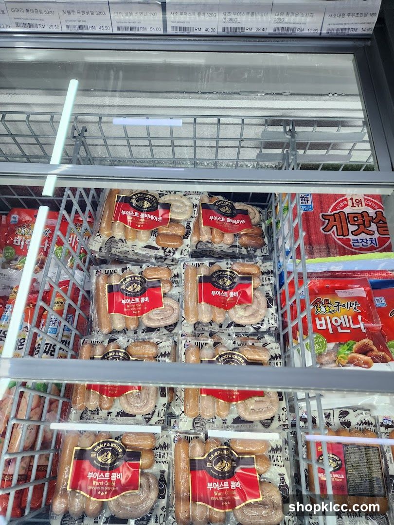 Packaged Sausages and Fish Cakes