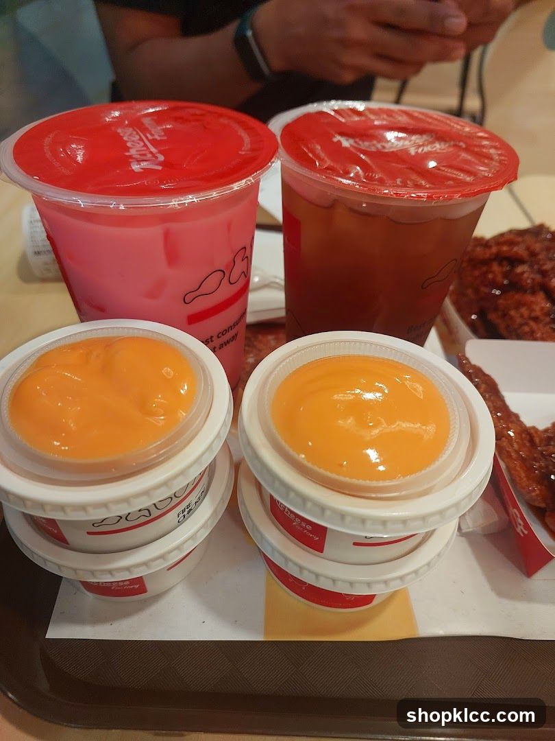 Cheese Factory Drinks and Dips
