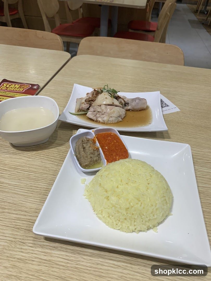 Hainanese Chicken Rice