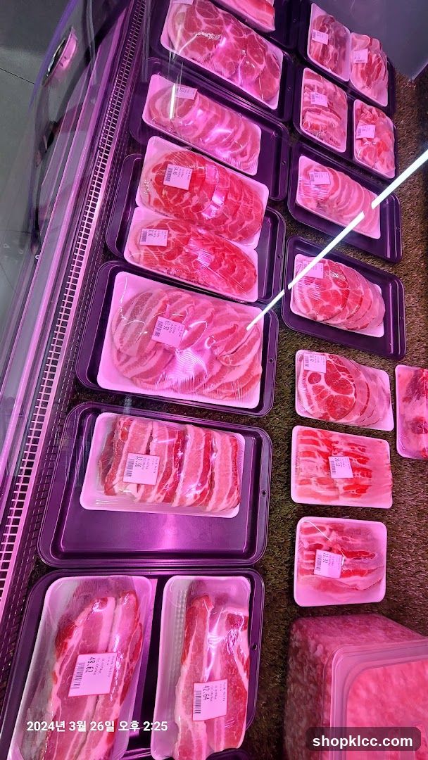 Packaged Pork Belly Slices
