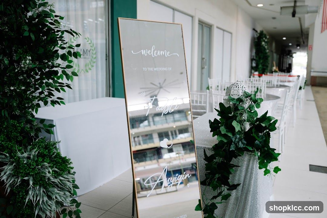 Wedding Welcome Mirror
