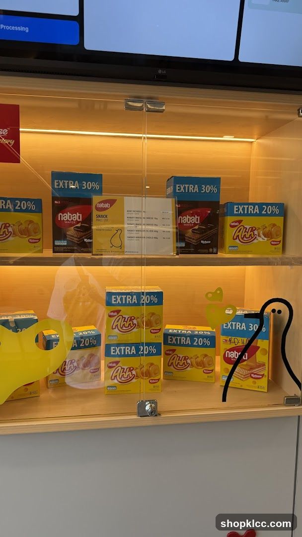 Nabati Snacks Display