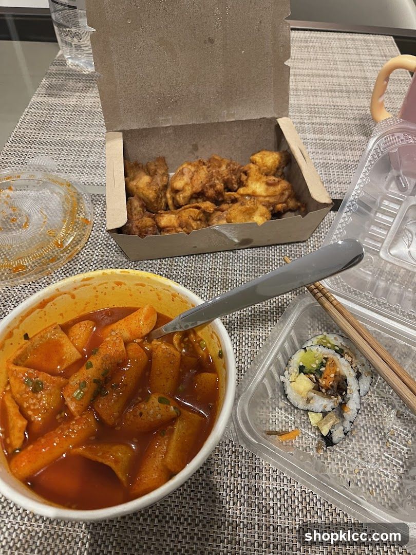 Korean Food Spread
