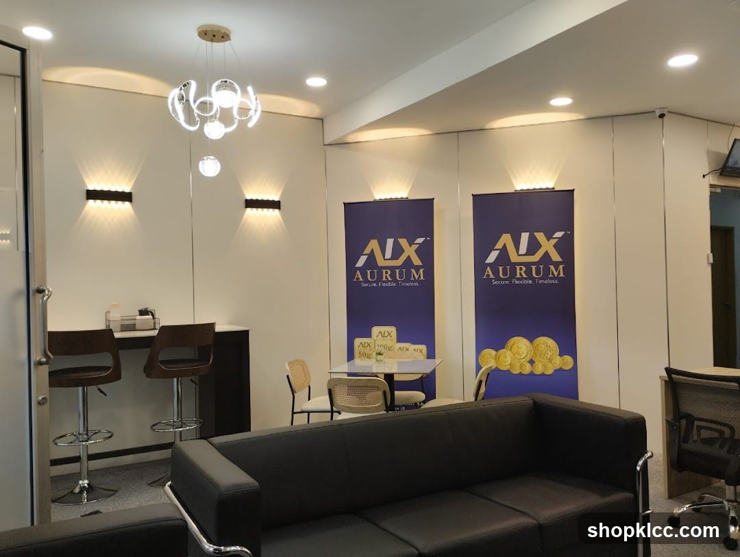 Office Interior with Branding
