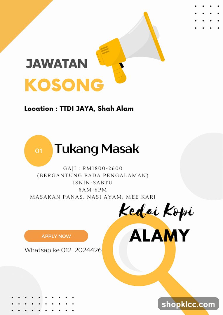 Job Vacancy Advertisement