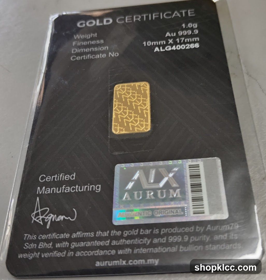 Gold Certificate